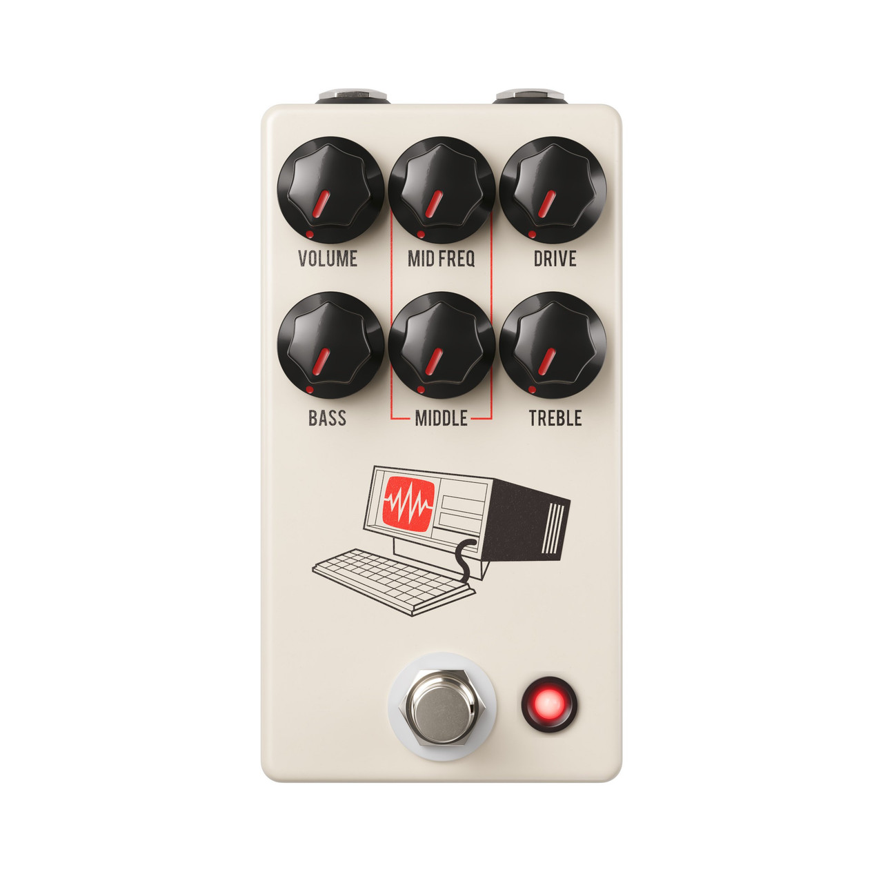 JHS Pedals Hard Drive Distortion Pedal in Tan - Andertons Music Co.